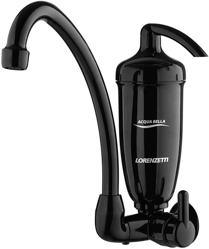 TORNEIRA PURIFICADOR ACQUA BELLA PRETA LORENZETTI