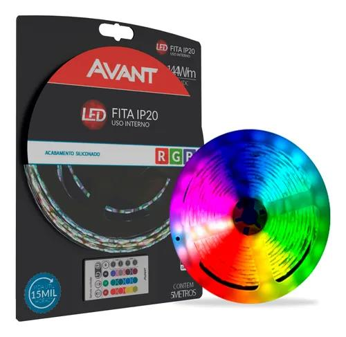FITA LED RGB 14,4W 5 METROS IP20 AVANT