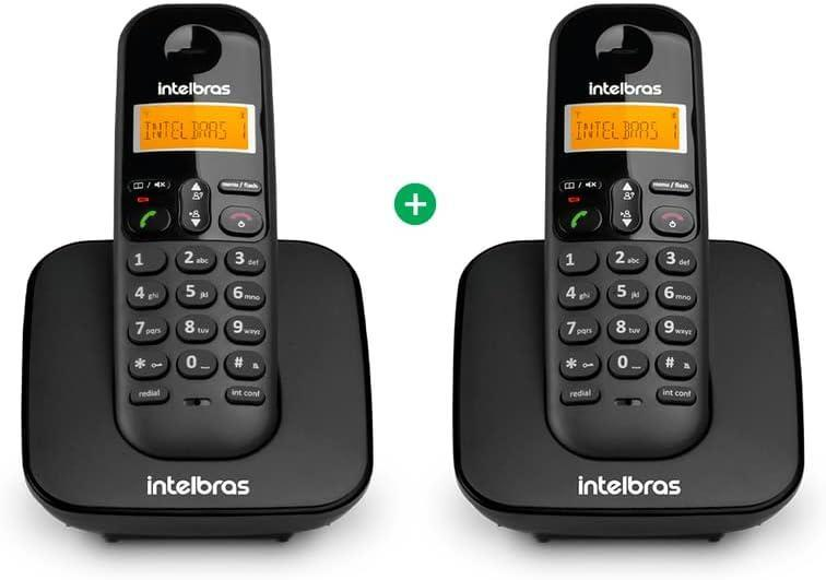 TELEFONE S/FIO INTELBRAS COMBO CENTRAL + RAMAL TS3112