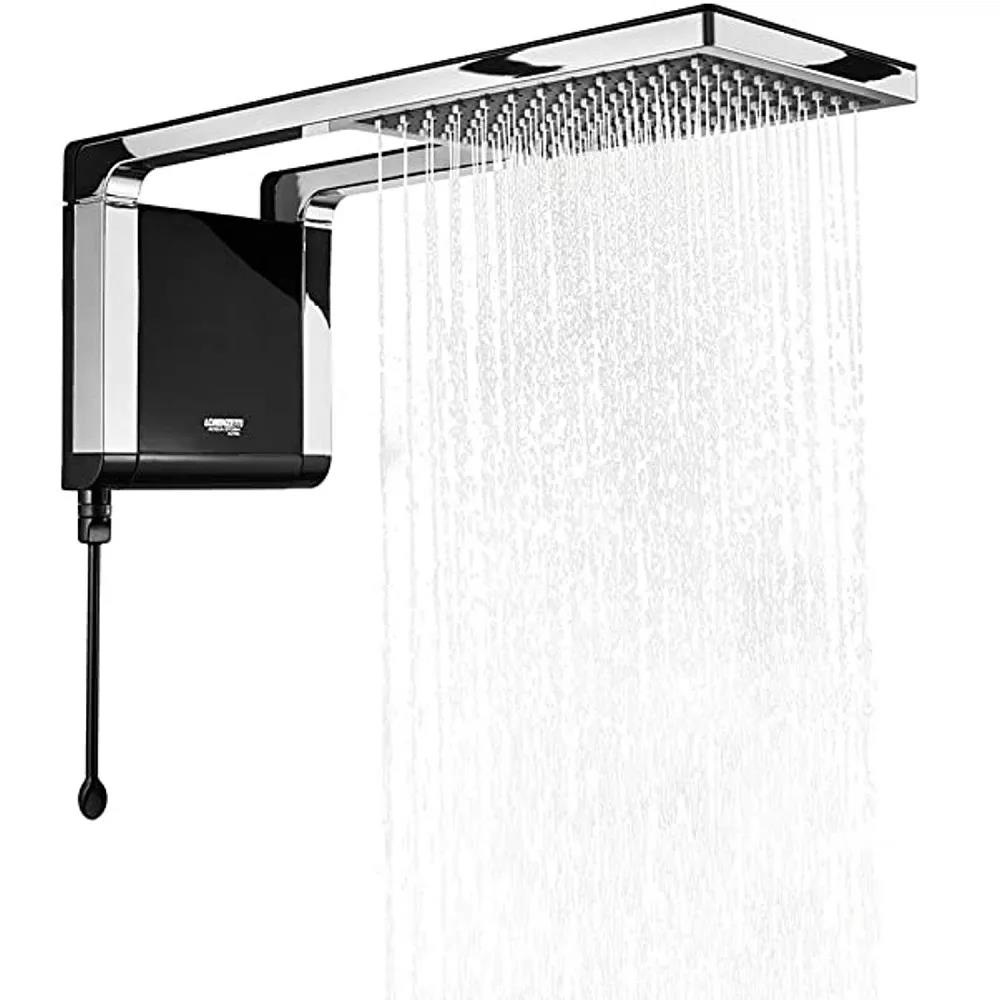 CHUVEIRO ACQUA STORM ULTRA ELETRÔNICO 7800W 220V PRETO CROMADO LORENZETTI