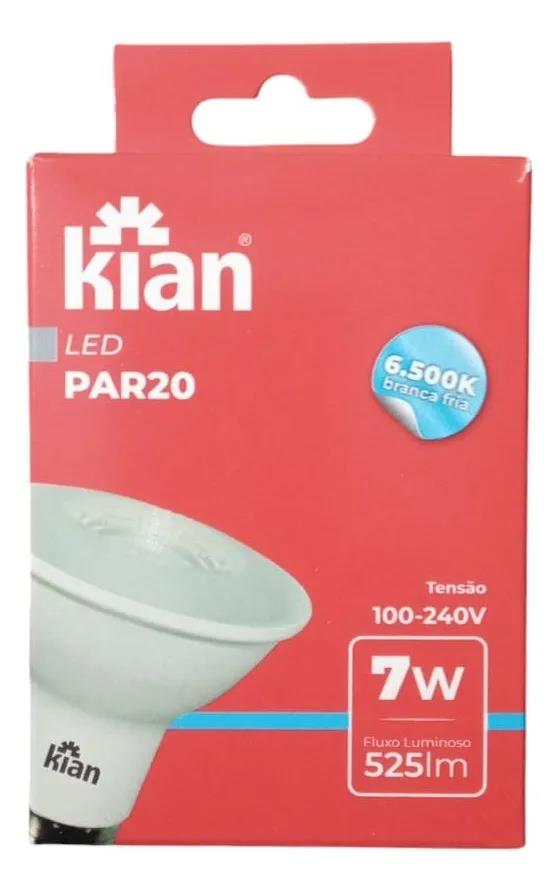 LAMPADA LED PAR20 7W 6500K BV KIAN