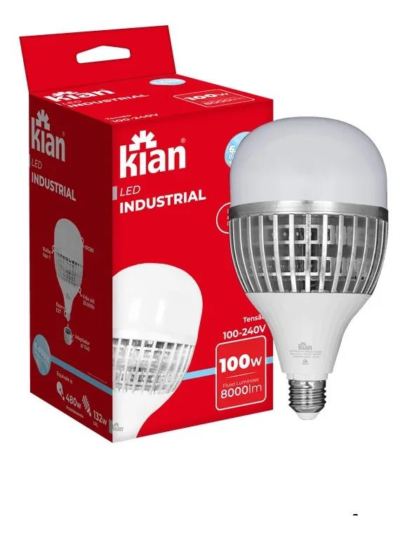 LAMPADA LED  BULBO T 100W E27/E40 6,5K KIAN