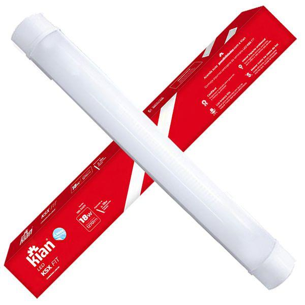 LUMINÁRIA LED LINEAR KIAN 36W 6500K BV 120CM