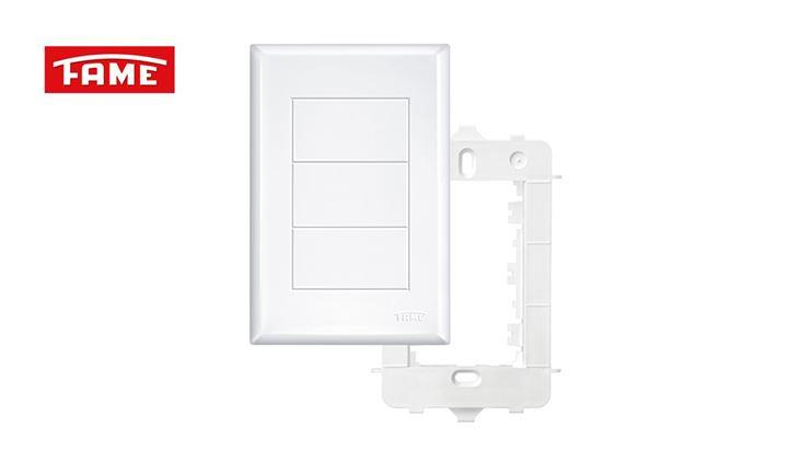 PLACA 4X2 C/ SUPORTE CEGA EVIDENCE