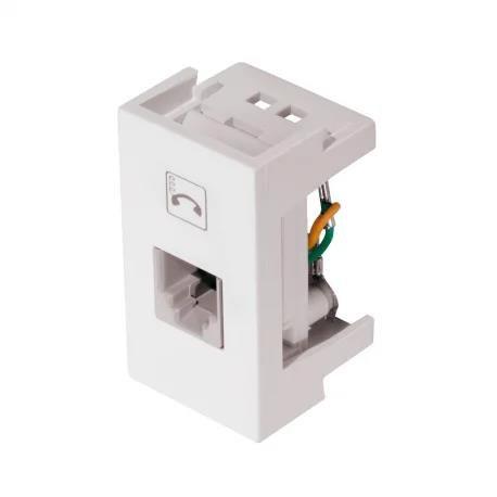 MODULO FAME TOMADA TEL C/ADAP RJ11 SM 2V