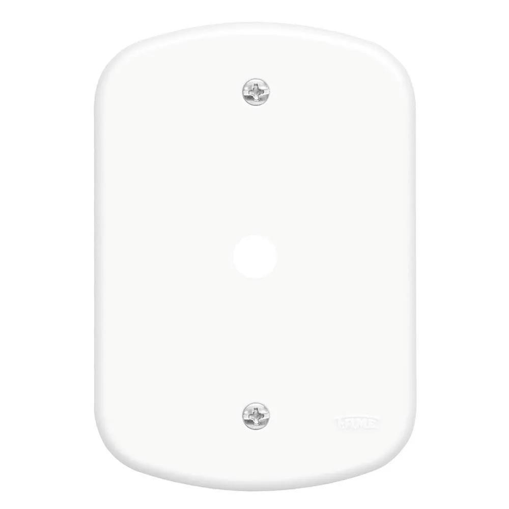 PLACA 4X2 F6 BLANC 0182