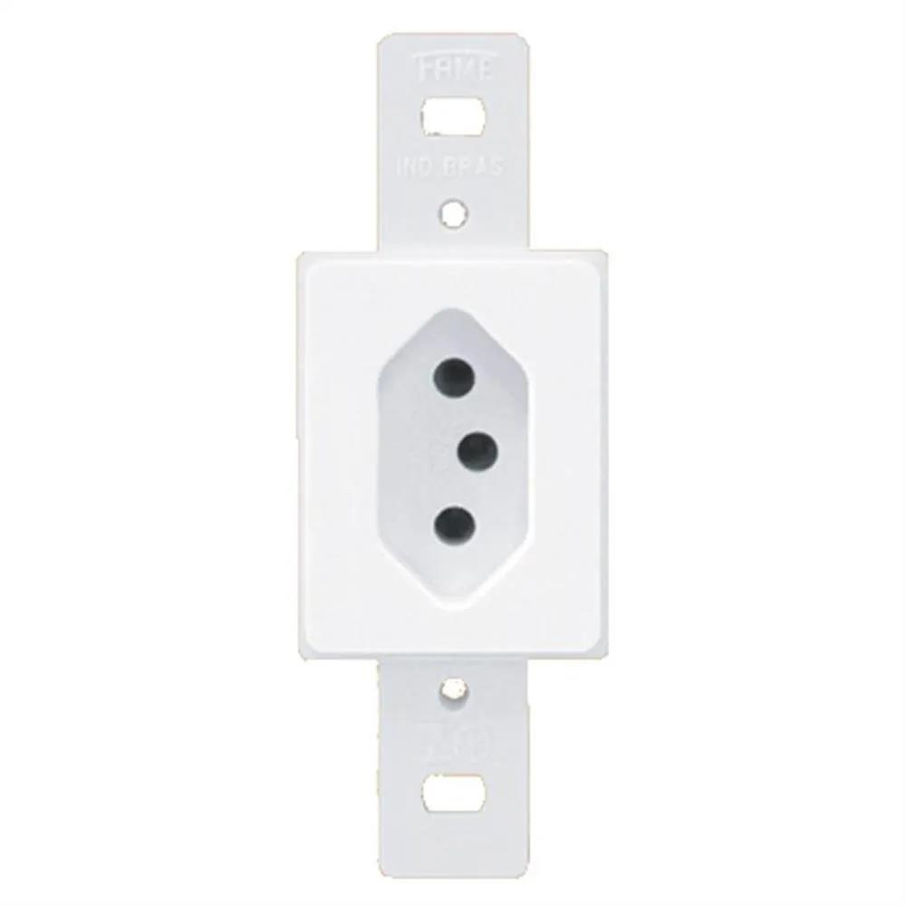 TOMADA PADRAO 2P+T 20A/250A BLANC