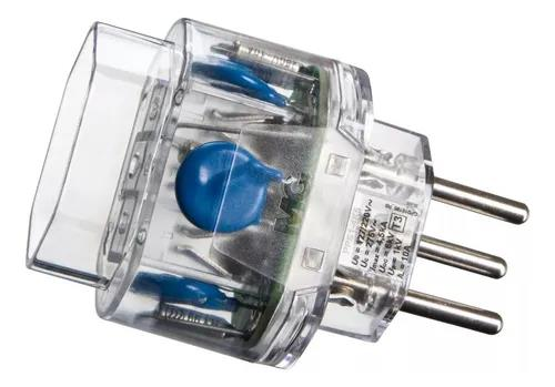 PLUG CRISTAL AUTOVOLT PLUG-IN PROT.SPPS1-4K5 2P+T 10A SURTO MARGIRIUS