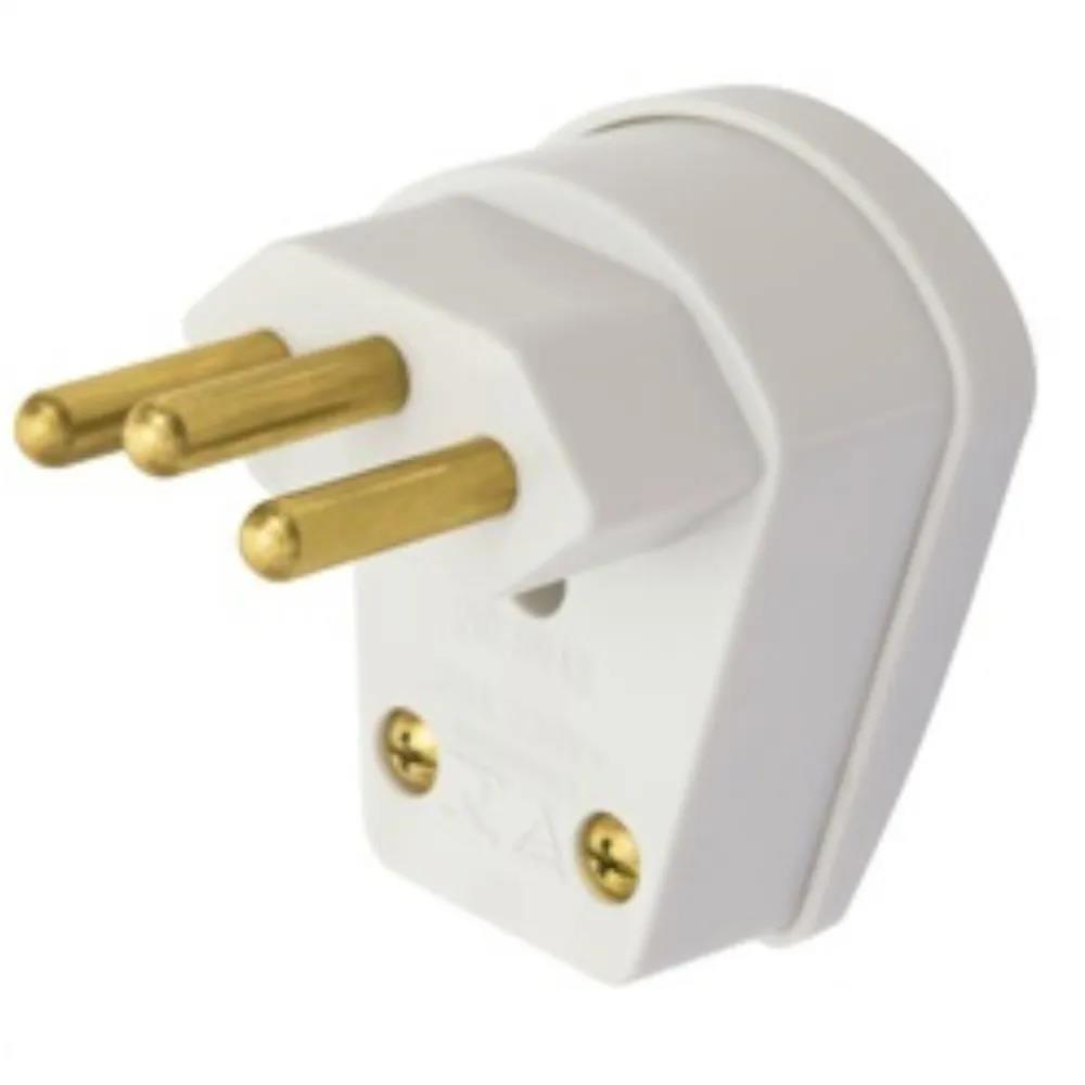 PLUGUE 20A 2P+T 90" CINZA COD:1482 FAME - PC