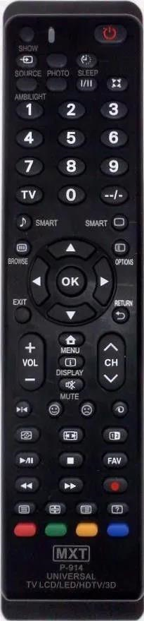 CONTROLE PARA TV  PHILIPS  LCD/LED/HDTV/3D