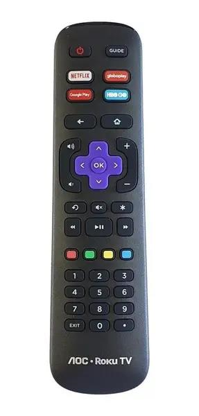 CONTROLE PAR TV SMART AOC/PHILCO ROKU TV