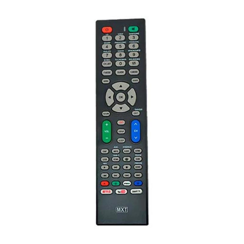 CONTROLE PARA TV UNIVERSAL LED COM TECLA NETFLIX, YOUTUBE E AMAZON