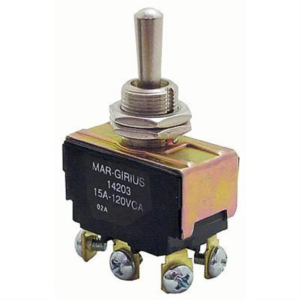 CHAVE BIPOLAR MARGIRIUS 15A-120V 10A-250V 14203 A1B1P1Q - MG 951
