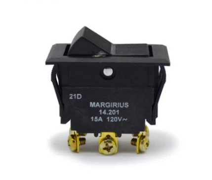 CHAVE BIPOLAR GANGORRA MARGIRIUS 15A PLASTICO 14201