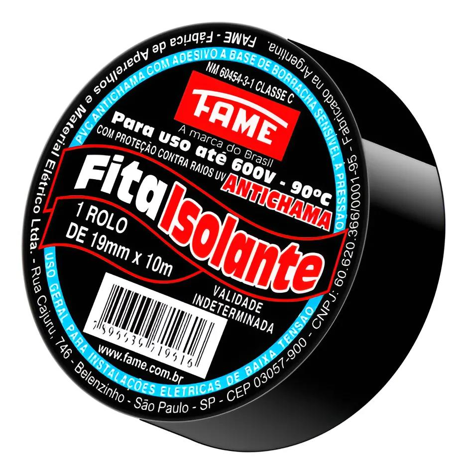 FITA ISOLANTE FAME 10MTS 19X10M