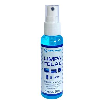 LIMPA TELAS AZUL IMPLASTEC 60ML