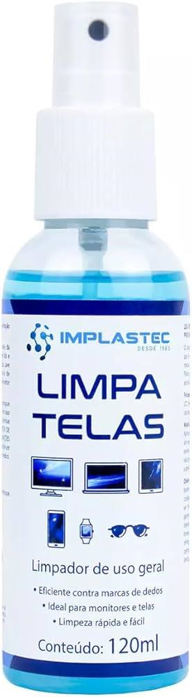 LIMPA TELAS AZUL IMPLASTEC 120ML