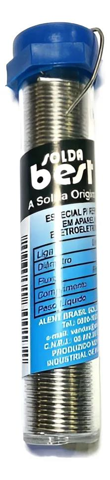 ESTANHO SOLDA BEST TUBINHO 4MTS 1MM