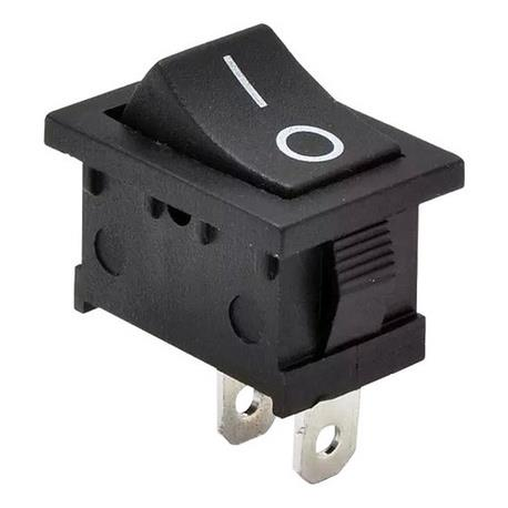 CHAVE GANGORRA UNIPOLAR ON/OFF 6A/250V 10A/125V 2 TERMINAIS