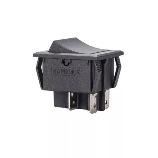 CHAVE.GANGORRA BIPOLAR MARGIRIUS 10A 220VCA PLASTICO 20223