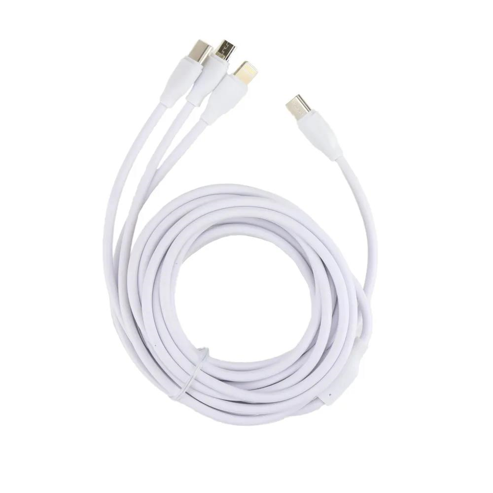 CABO TIPO C 3X1 MICRO/TIPO-C/LIGHTNING 3M