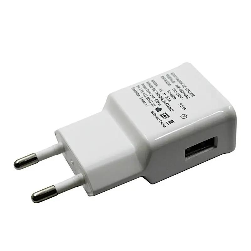 ADAPTADOR  USB 5V/2.1A, BRANCO MXT