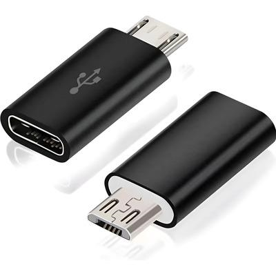 ADAPTADOR V8 FEMEA PARA USB-C MACHO AD0355KP