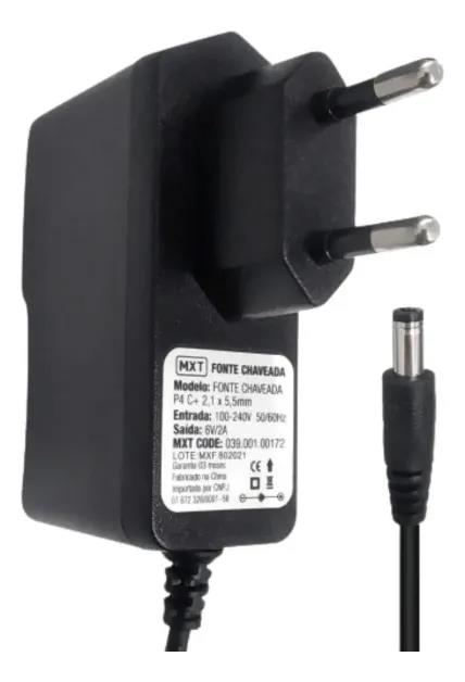 FONTE CHAVEADA 6V - 1A MXT
