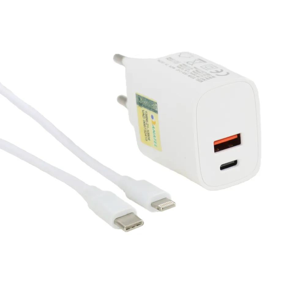 FONTE CARREGADOR COM CABO USB C X TIPO C 1,5M