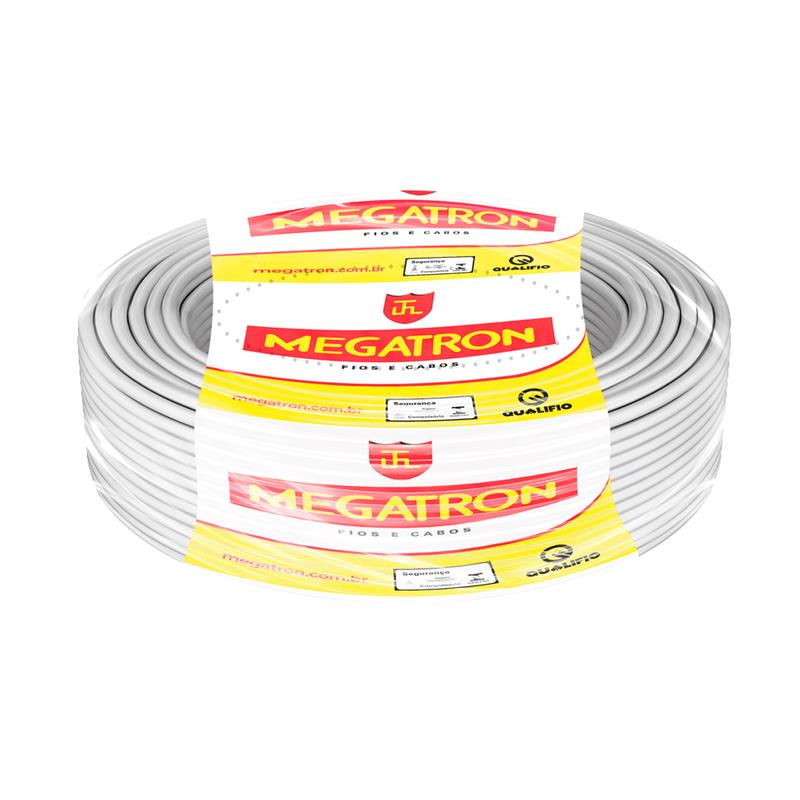 CABO FLEXÍVEL 6,00MM ROLO COM 100 METROS MEGATRON