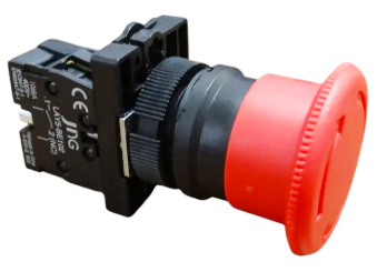 Botão de emergência (STOP) LAY5-ES54 + Bloco Lay5-be102