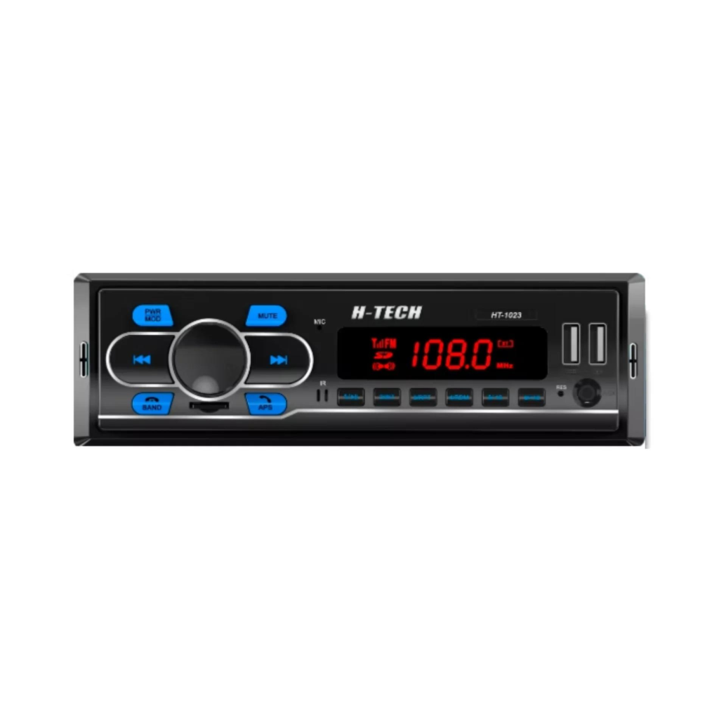 RADIO 2USB/SD/AUX/BLUETOOTH 4X25W C/CONTROLE H-TECH