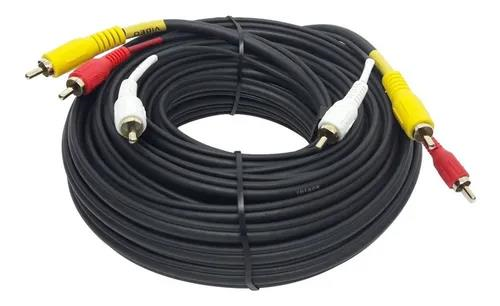 CABO 3+3RCA 10METROS FIO COAXIAL TBLACK - 1.1.268