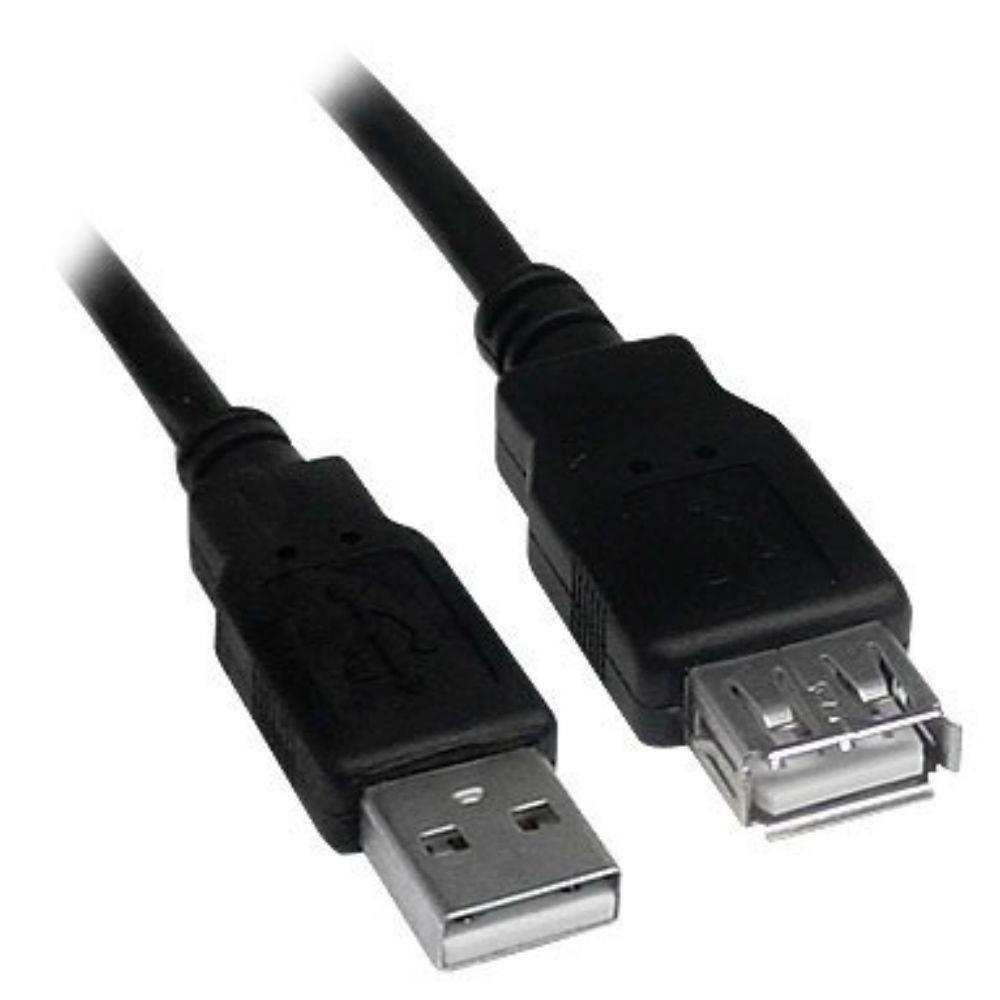 CABO EXTENSAO USB 2.0 3MTS TBLACK - 3.1.229