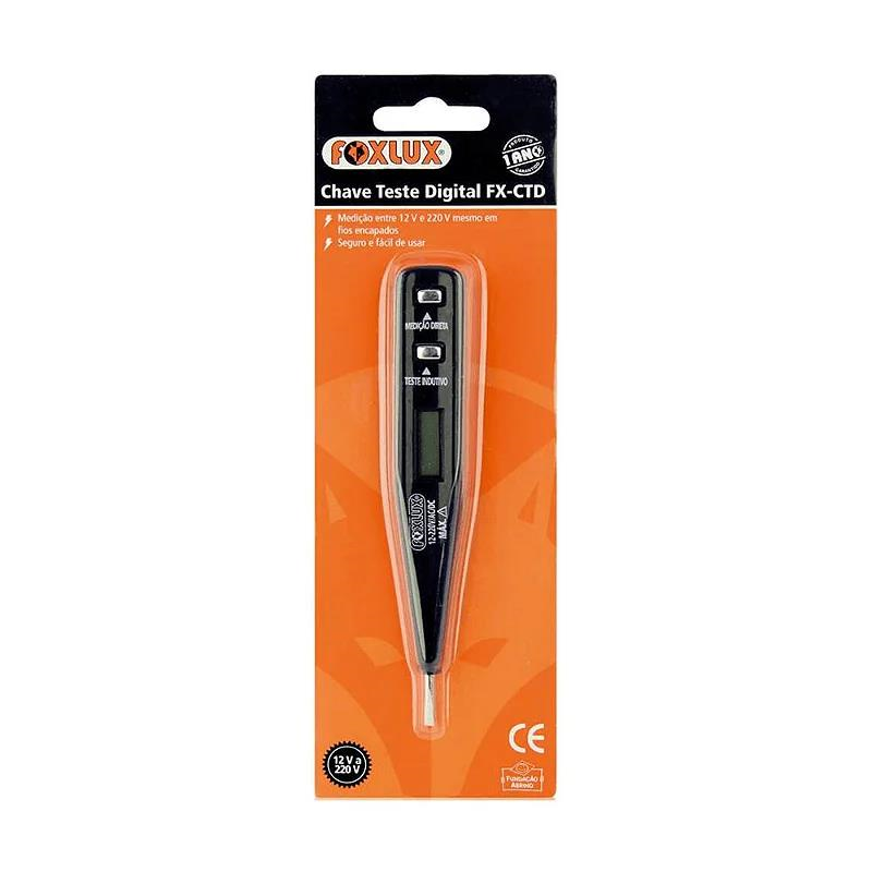 CHAVE TESTE DIGITAL FOXLUX