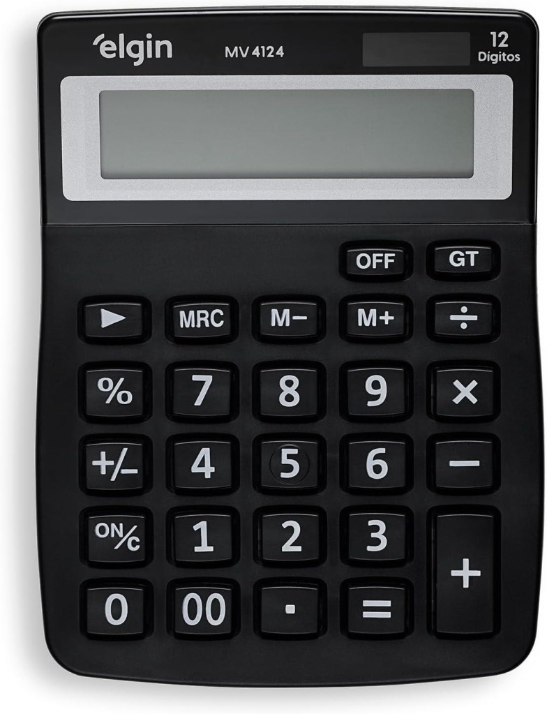 CALCULADORA ELGIN DE MESA MV4124