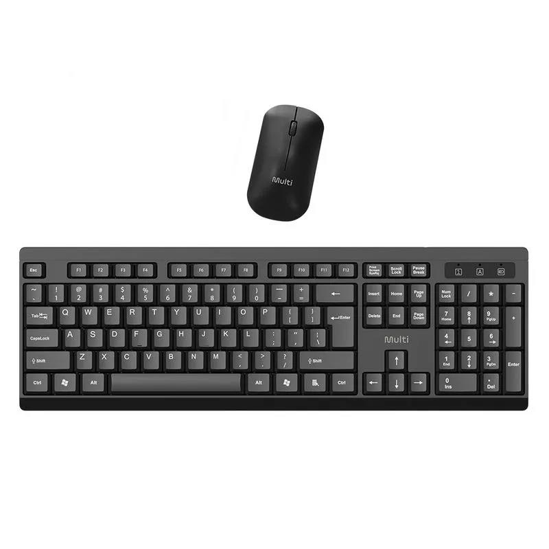 TECLADO E MOUSE COMBO SEM FIO CS10 USB 2.4GHZ MULTILASER