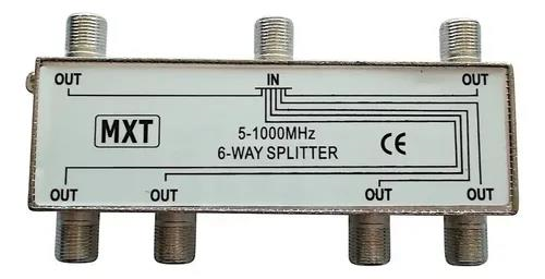 DIVISOR 6 SAIDAS TV 5-1000MHZ  MXT- PC
