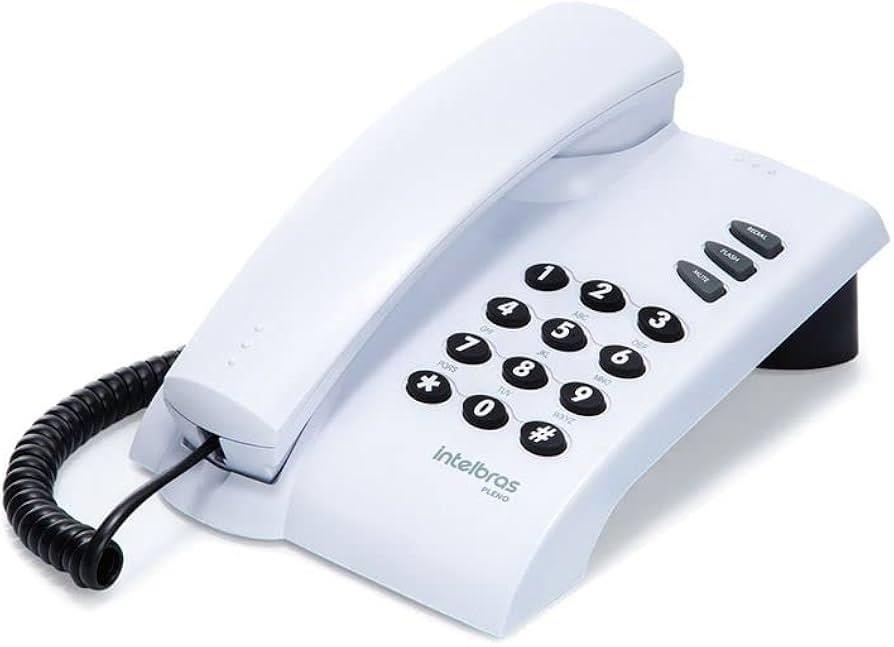 TELEFONE INTELBRAS C/FIO PLENO CINZA ÁRTICO