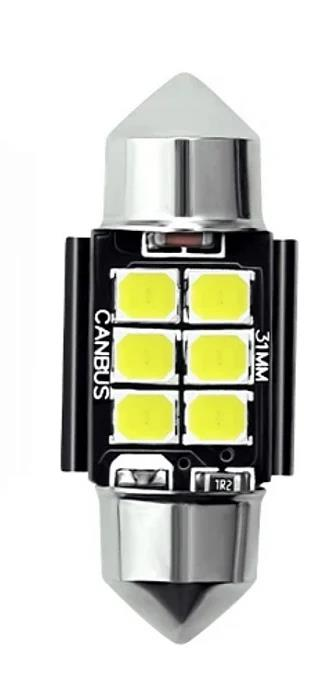 LAMPADA TORPEDO 16LEDS 31MM/36MM PAR 12V CAMBUS