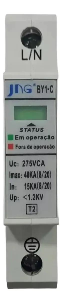 PROTETOR SURTO DPS JNG UNIPOLAR 40KA
