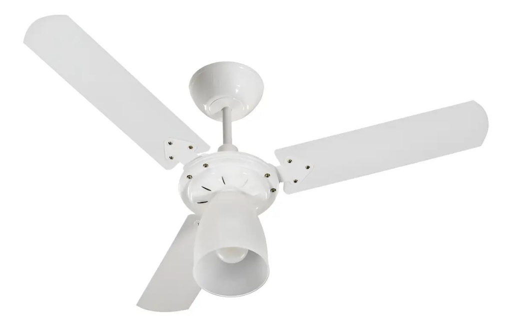 VENTILADOR DE TETO MARBELLA TRON 3P 127V BRANCO