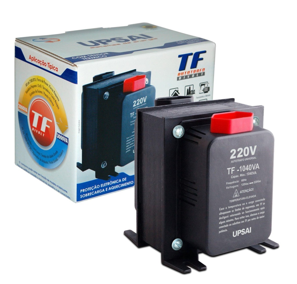 AUTOTRANSFORMADOR VOLTAGEM UPSAI 1040VA