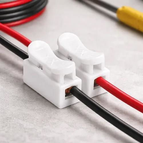 CONECTOR DE EMENDA CH-2 10A - 2 VIAS CABOS 0,5 A 4MM SIBRATEC 14091