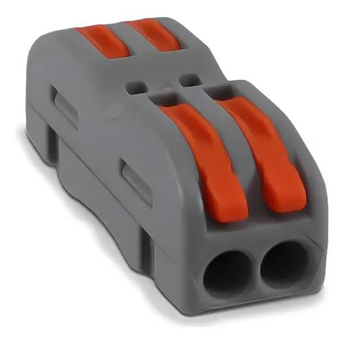 CONECTOR DE EMENDA AUTOMATICO    - 2 VIAS CABOS 0,08 A 4,0MM ATE 32A SIBRATEC 13453