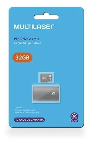 CARTAO MEMÓRIA  CLASSE 10 32GB MULTILASER