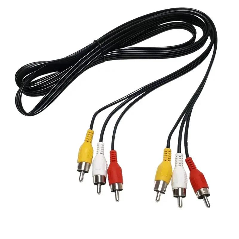 CABO 3 RCA + 3 RCA  1,8M NIQUEL MXT - 8.1.45