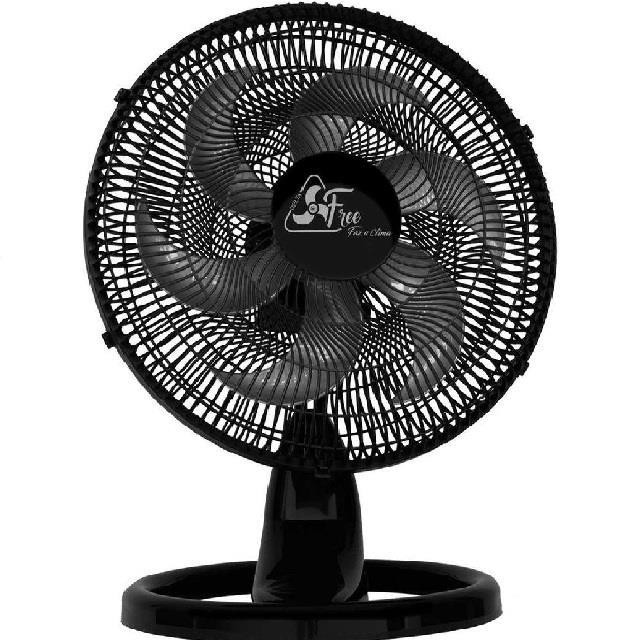 VENTILADOR OSCILANTE MESA/PAREDE  40CM BIVOLT PRETO VENTURA