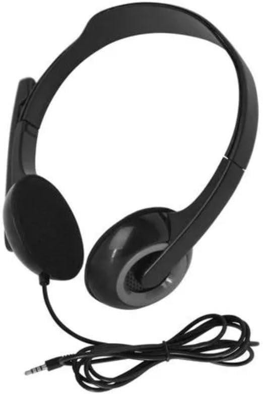 HEADSET COM FIO MULTILASER HF200 P3  PRETO