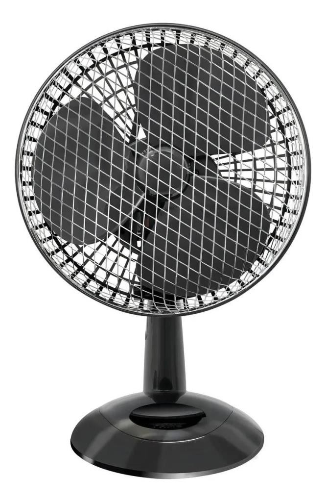 VENTILADOR MESA FAN PRETO 127V 20W FAME
